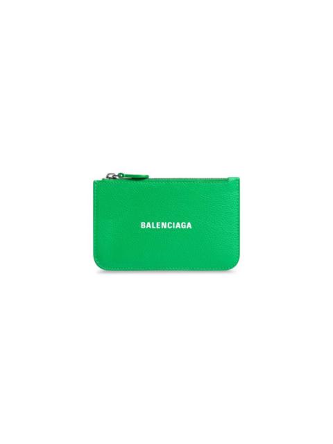 Women's Cash Large Long Coin And Card Holder in Green