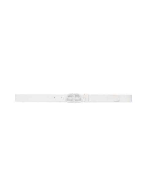 BALENCIAGA Women's Bb Belt in White