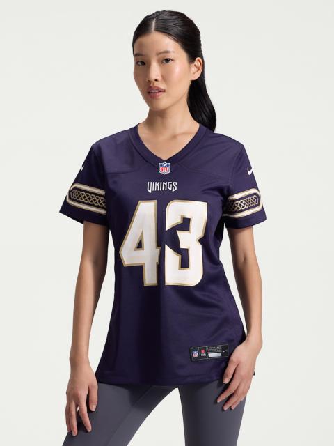 Nike Andrew Van Ginkel Minnesota Vikings Rivalries Collection Women's Nike NFL Game Jersey
