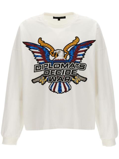 WHO DECIDES WAR Diplomats Decide War T-shirt