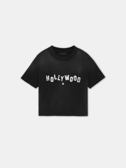 AMIRI WOMEN'S HOLLYWOOD BABY TEE