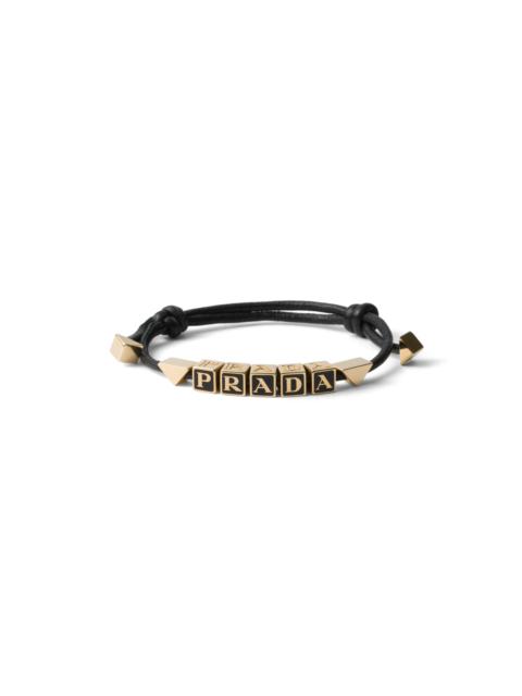 Prada Nappa leather bracelet