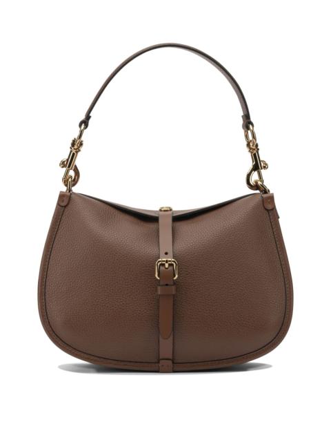 Etro Pony Shoulder Bags Brown