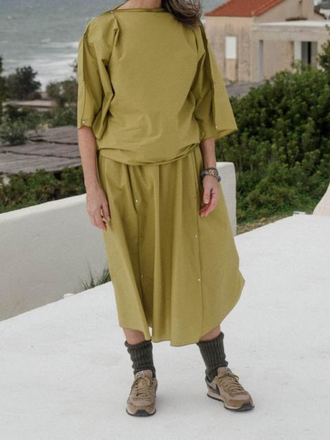 BASERANGE Ned Skirt
                  - Organic Cotton Poplin