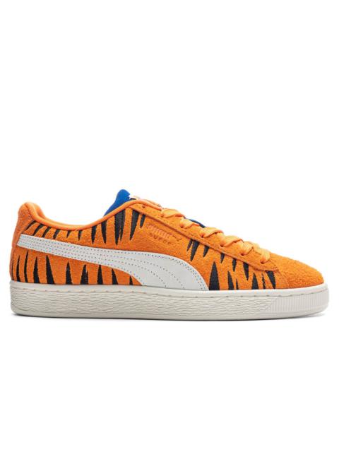PUMA X FROSTED FLAKES SUEDE - FLAME ORANGE/VAPOROUS GREY