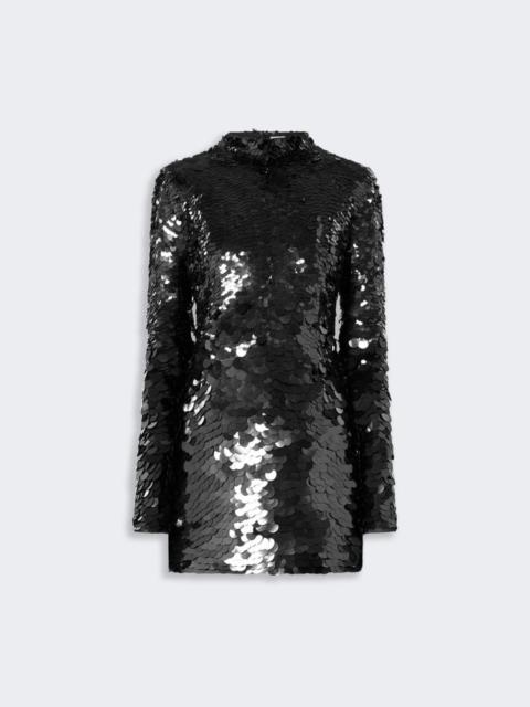 Sportmax Short dress with nuanced sequin detail - KLEPSYDRA CAPSULE - BLACK
