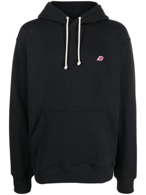 New Balance cotton drawstring hoodie