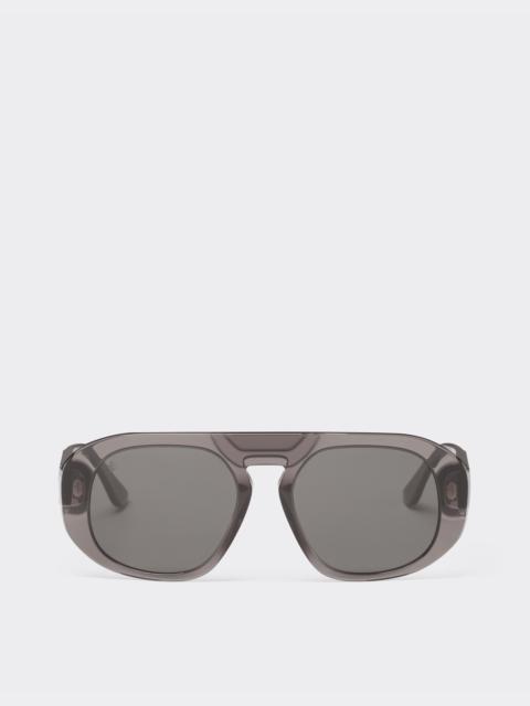 Ferrari Ferrari sunglasses in black acetate with polarised black lenses