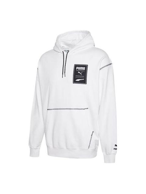 PUMA PUMA Athleisure Casual Sports Printing White 597886-02