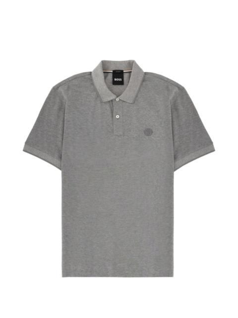 BOSS cotton polo shirt
