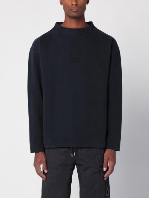 Black cotton sweater