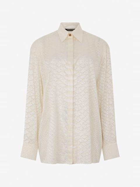 Roberto Cavalli Serpentine Print Shirt
