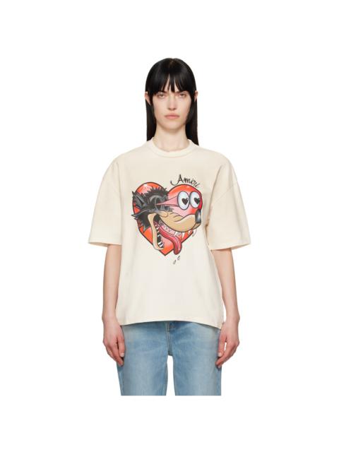 AMIRI Off-White 'Hopeless Romantic' Os T-shirt