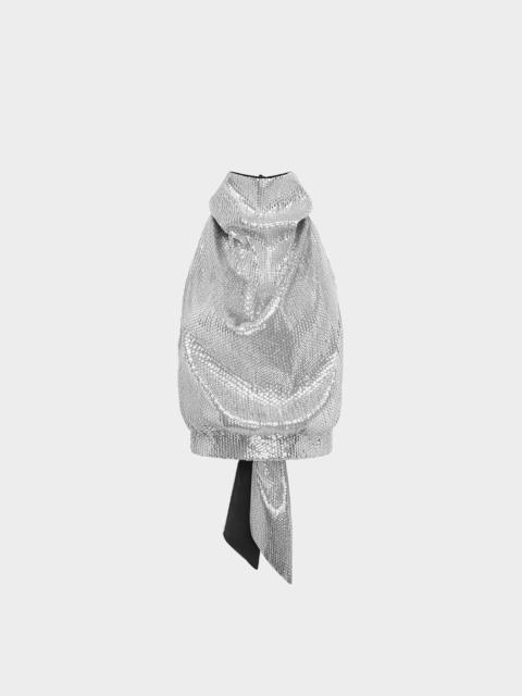 16ARLINGTON OSSIE TOP IN DIAMOND SEQUIN