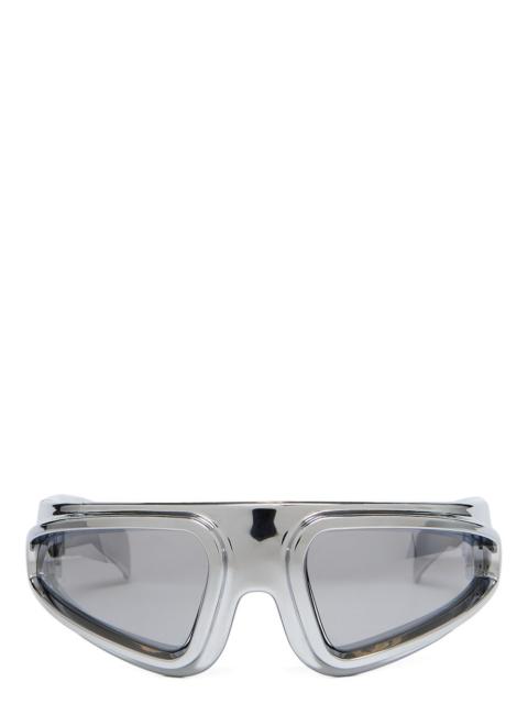 Rick Owens Ryder Sunglasses Silver