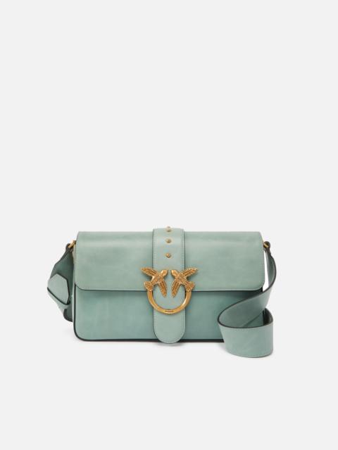 LOVE BAG SLOUCHY MEDIUM SIZE CLOUDY LEATHER SHOULDER BAG