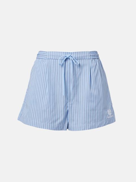Polo Ralph Lauren x Wimbledon striped cotton shorts