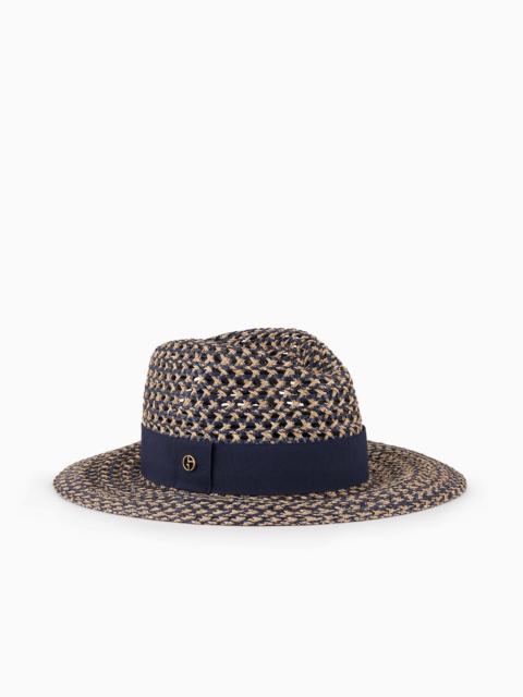 GIORGIO ARMANI Braided cap with tape