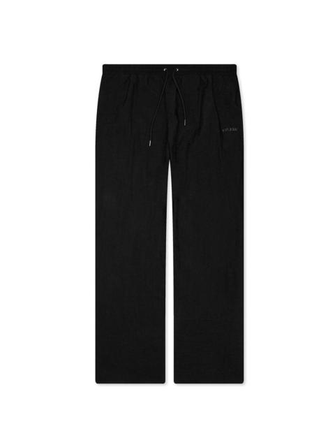 Off-White GLOSSY ARROW NYLON RELAX TRACK PANT - BLACK