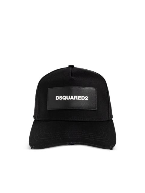 DSQUARED2 logo-patch distressed baseball cap