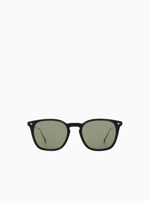GIORGIO ARMANI MEN’S PILLOW SUNGLASSES