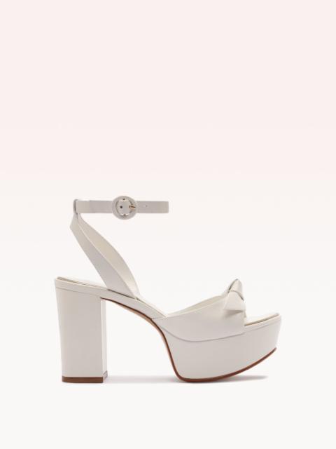 ALEXANDRE BIRMAN CLARITA TIE PLATFORM IVORY