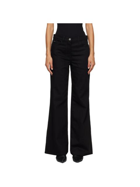 courrèges Black Hammer Baggy Jeans