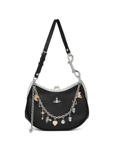 Vivienne Westwood Black Charm Frame Bag