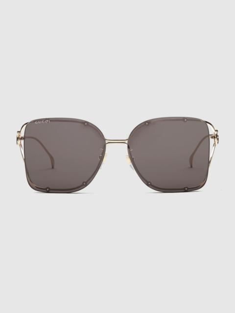 Square frame sunglasses