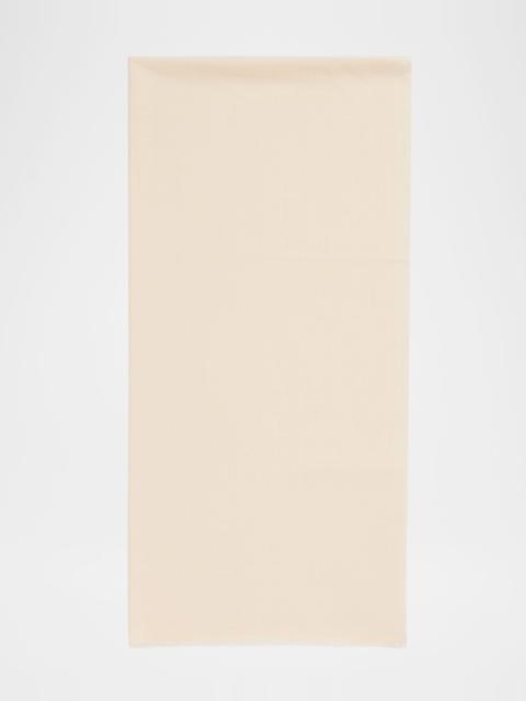 TOTEME Logo Wool Scarf