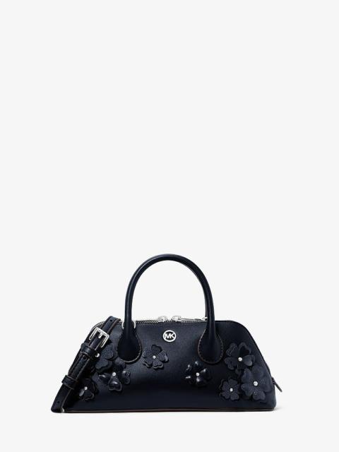 MICHAEL KORS Petra Small Floral Embellished Crossbody Bag