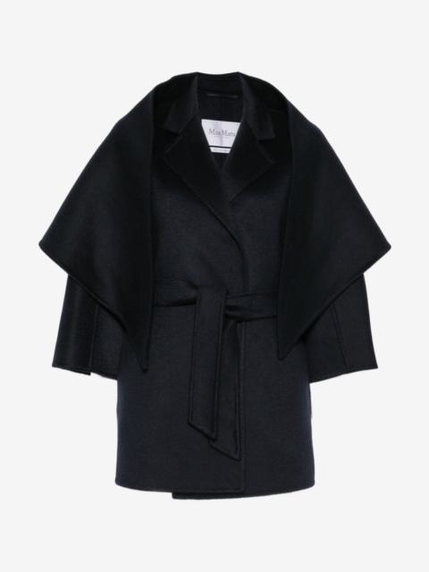 Max Mara belted shawl-collar coat