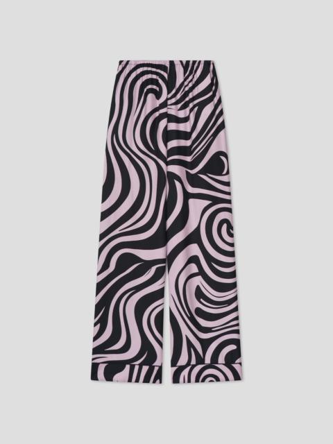 Nanushka Twill Silk Pants