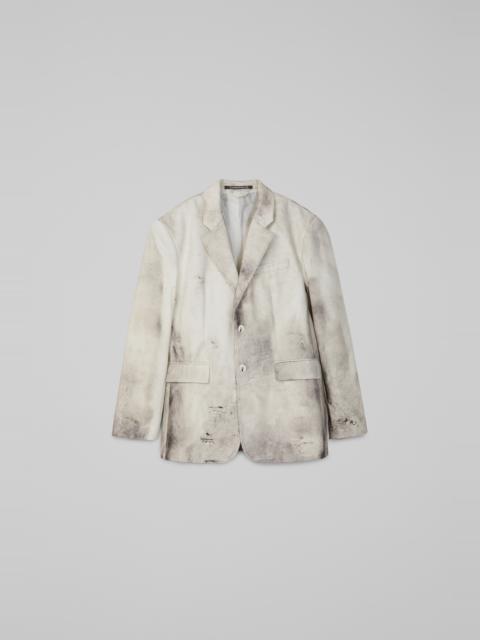 CAMPERLAB WASHED PRINT DENIM BLAZER