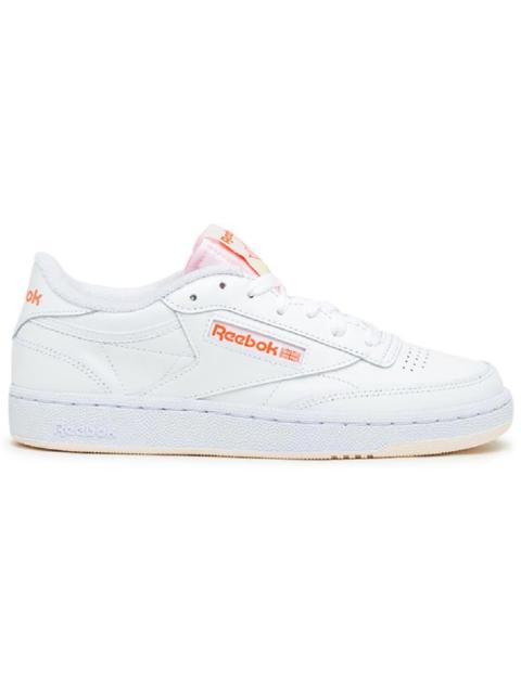 Reebok Reebok Club C 85 White Orange Flare (Women's)