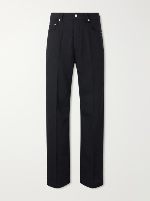 Rick Owens Geth Wide-Leg Wool Jeans