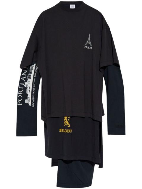 VETEMENTS Tourist midi dress