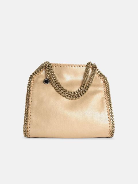'TOTE MINI FALABELLA' GOLD 'SHAGGY DEER' BAG