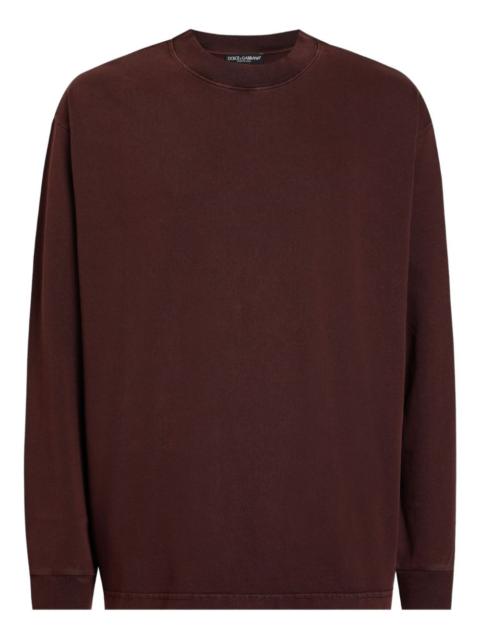 Dolce & Gabbana long-sleeve crew-neck T-shirt