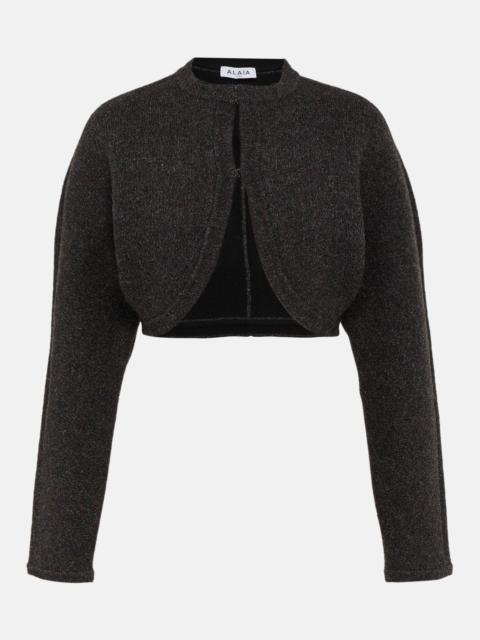 Alaïa Wool-blend shrug