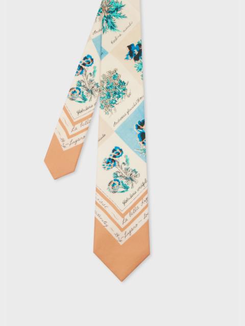 Paul Smith Silk 'Garden Flower' Tie