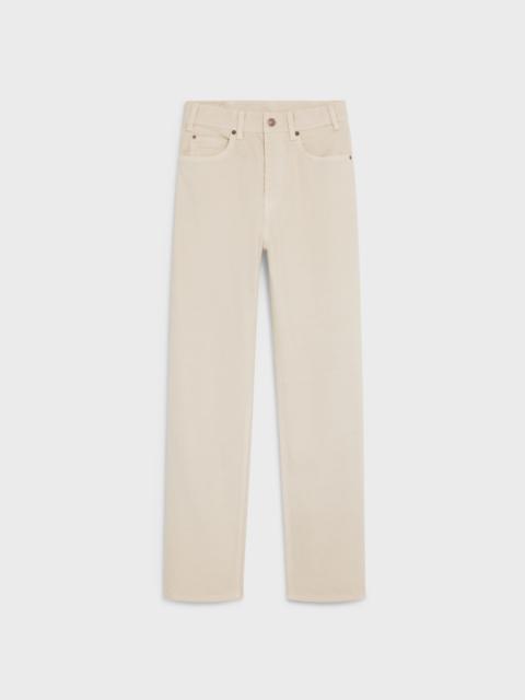 CELINE MARGARET JEANS IN CREAM WASH