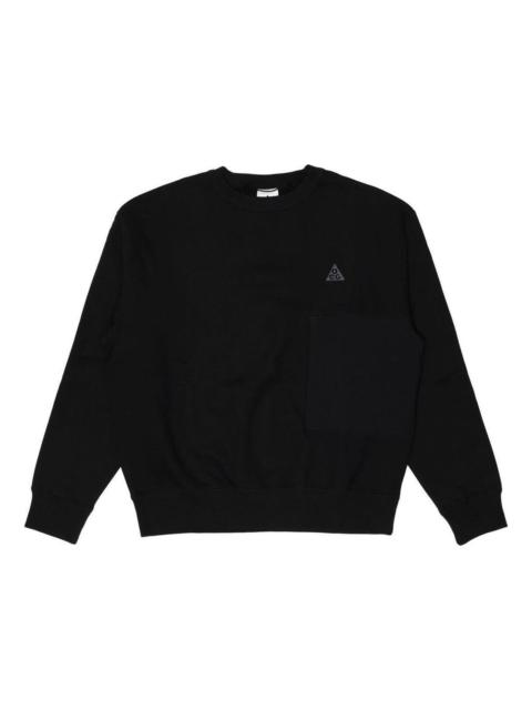 Nike Nike Acg Casual Sports Fleece Round Neck Pullover Long Sleeves Black CV0683-010