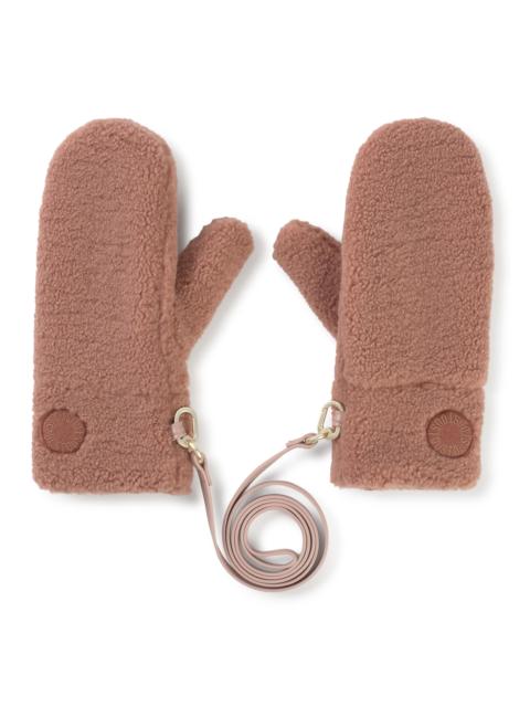 TOUS Dark pink Mittens TOUS Faux