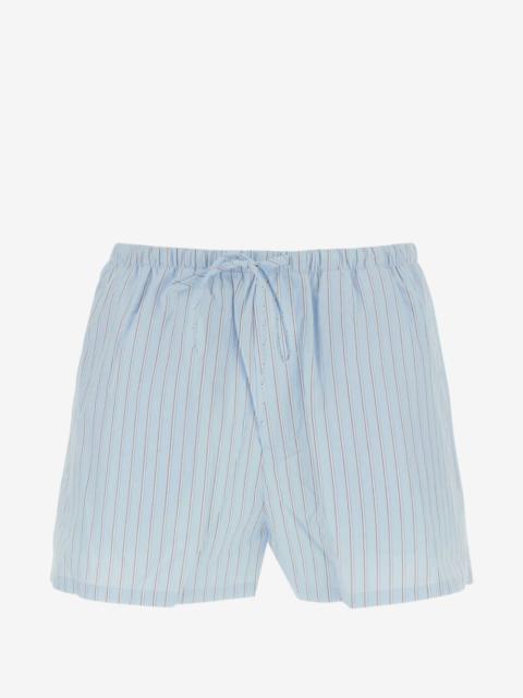 Dunst striped drawstring shorts