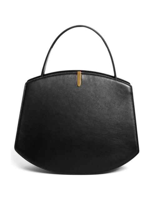 SAVETTE SAVETTE The Florence Leather Top Handle Bag in Black at Nordstrom