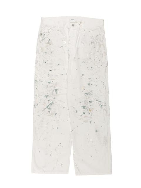 PHIGVEL MAKERS Co. Denim Painter Trousers C.White(Painted)