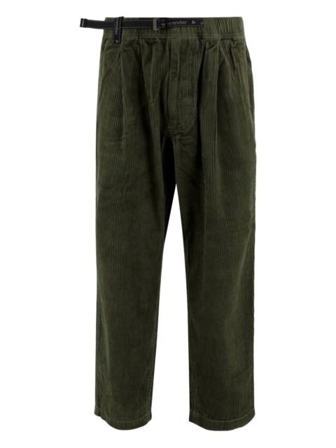 and Wander ribbed belted pants