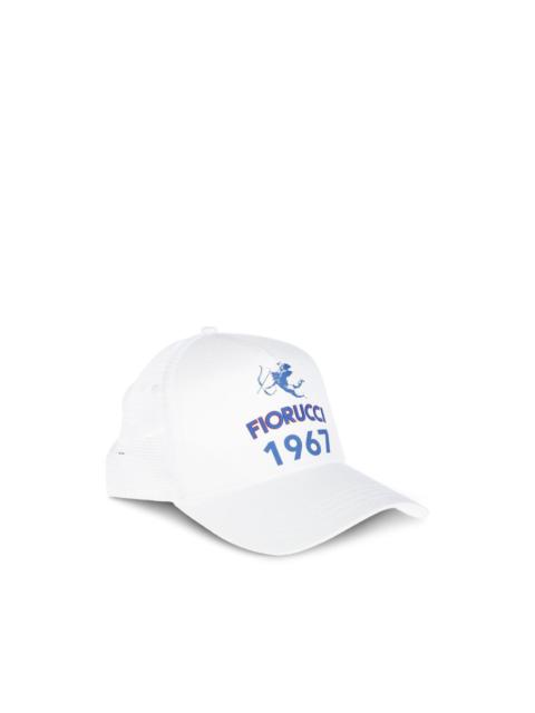 FIORUCCI logo-print mesh-panel cap