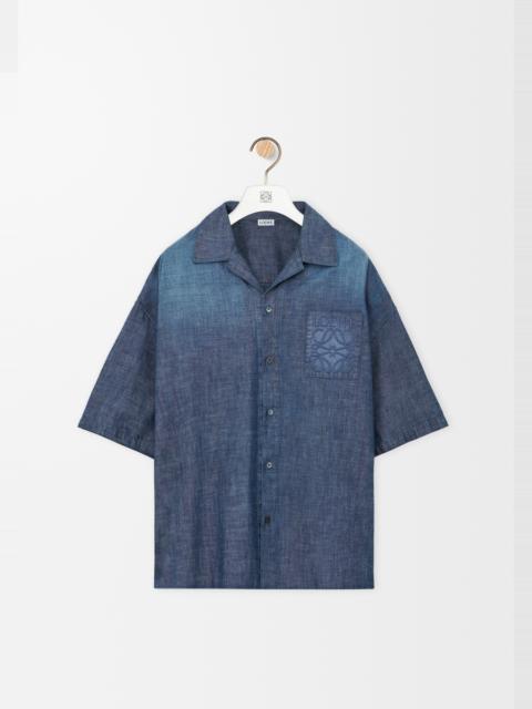 Loewe Short sleeve shirt in cotton | REVERSIBLE